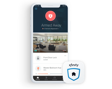 iPhone security badge - bottom right